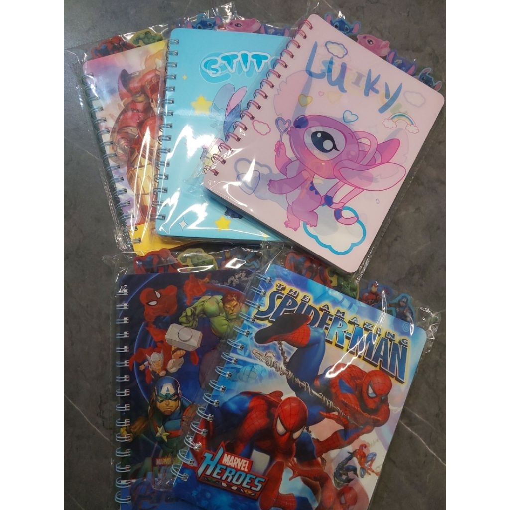 

Lusinan Notebook 3D 12 pcs #paketusaha