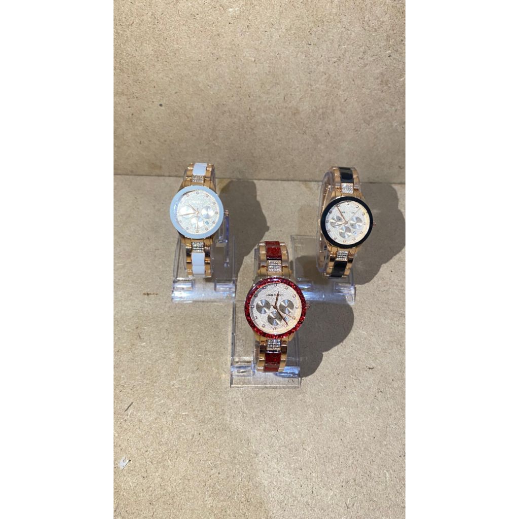 Jual Jam Tangan wanita louis vuitton original premium jam tangan wanita elegan