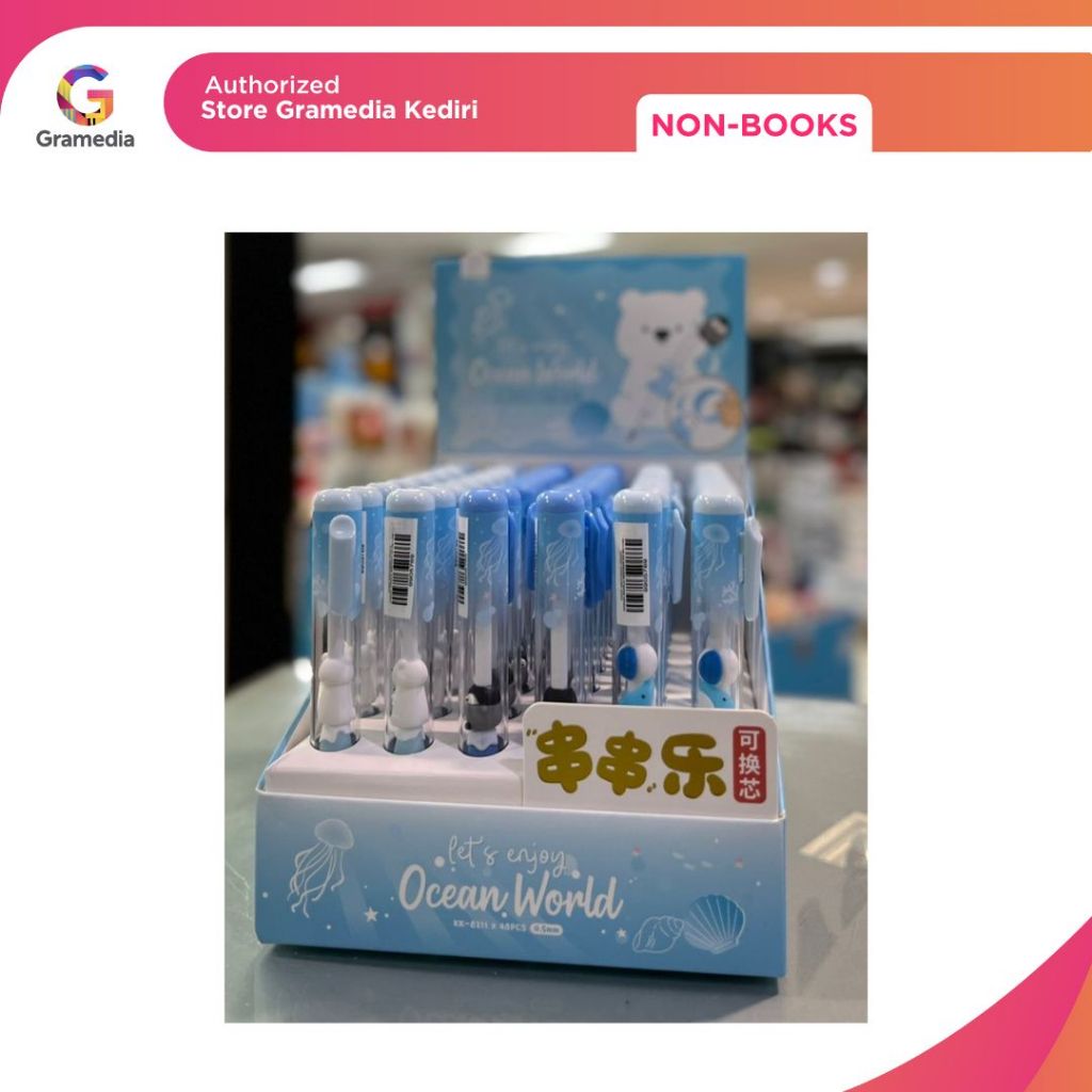 

GRAMEDIA KEDIRI - KAKO MECHANIC PENCIL OCEAN WORLD