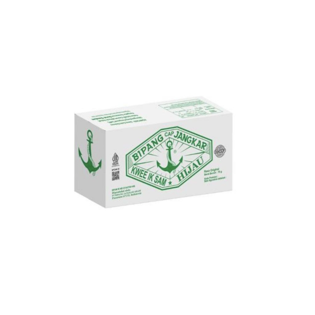 

BIPANG JANGKAR HIJAU Rasa Original (Vanila) 75 Gram