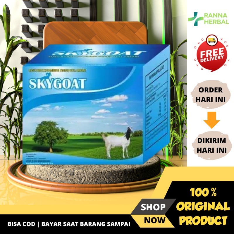 

Sky Goat Susu Kambing Etawa Original Vanila Mengatasi Masalah Pernapasan