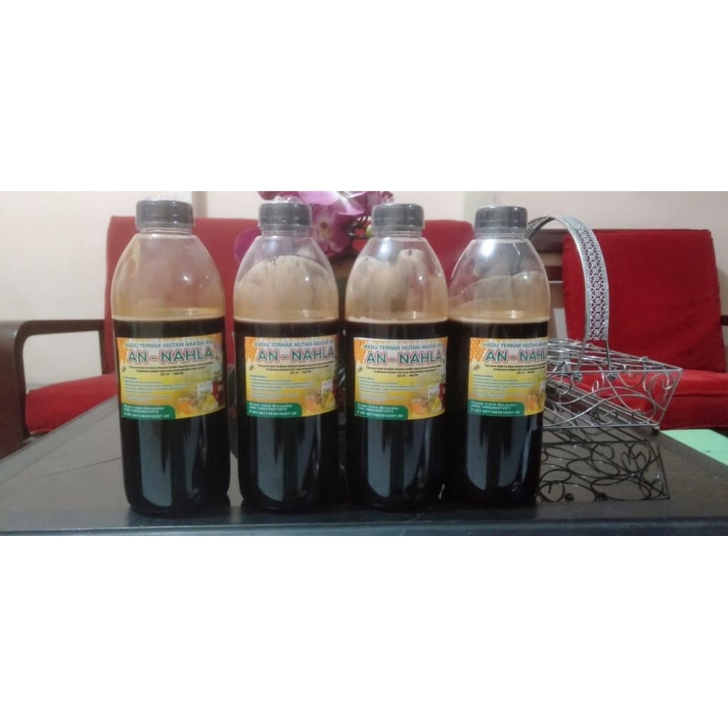 

AN-NAHLA Madu Akasia Asli 100% Murni | Halal | Tanpa Campuran | 1000 gram
