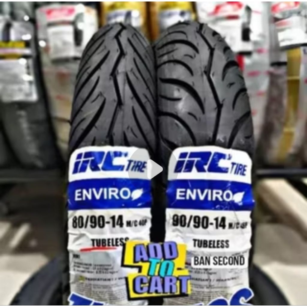 PROMO SEPASANG BAN MOTOR METIK BEAT VARIO MIO SCOOPY TUBLES