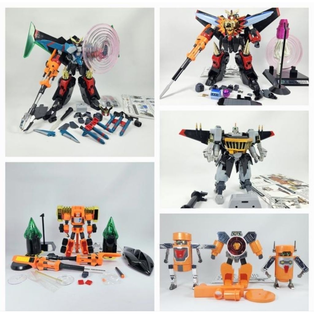 DX deluxe cm's king of braves gaogaigar gaofighgar gaogaigo goldymarg pliers CMS very rare