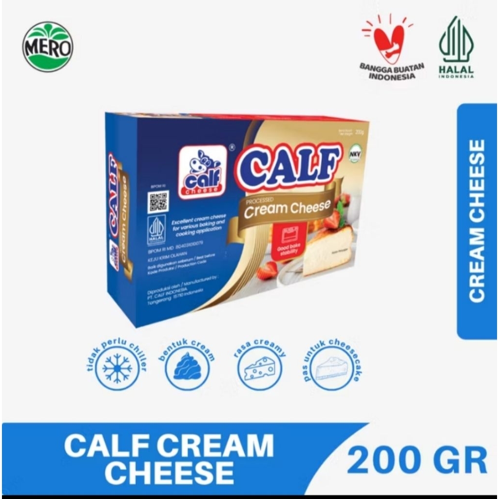

calf cream cheese 200 gr