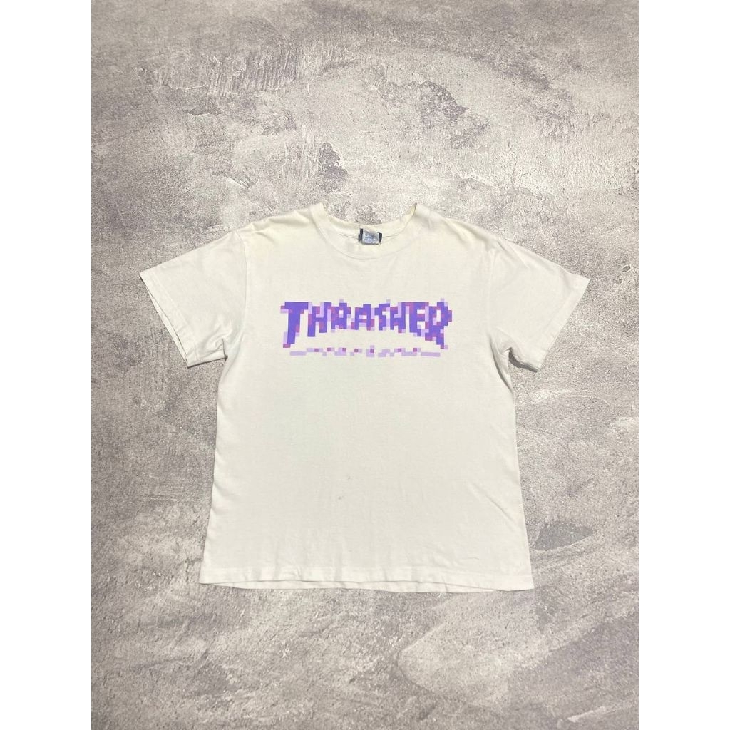 Kaos thrasher magazine white second