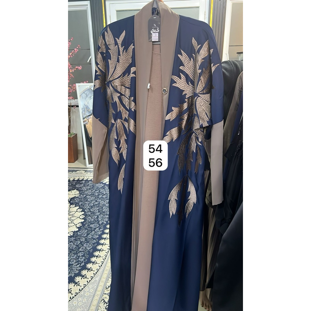 Abaya dubai inner outer model terbaru limitted stock