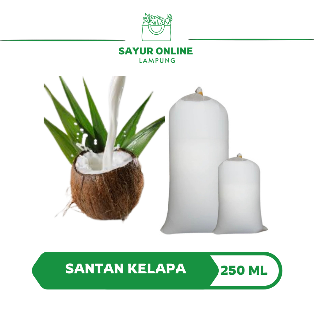 

Santan murni 250 Ml - Santan Segar - Sayur Online Lampung