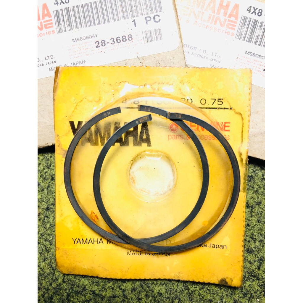 Ring piston seher yamaha rxs yt115 rx special rxr os 75 0.75 original