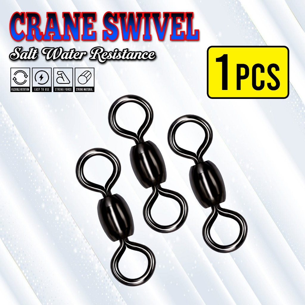 Kilikili Pancing Crane Swivel SW / Kilikili Pancing Tahan Karat (Salt Water Resistance)
