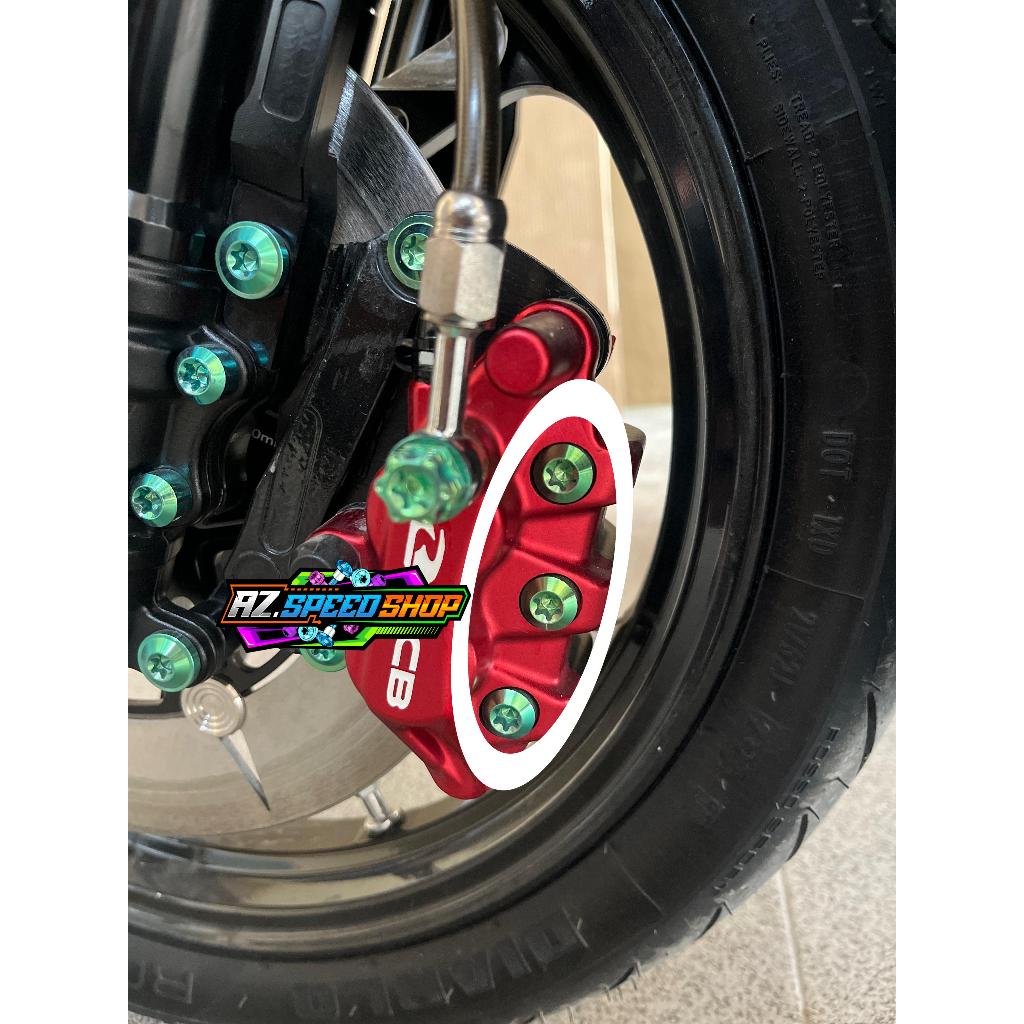 Baut Kaliper Rcb Titanium 3 baut Grade 5 Baut titanium kaliper rcb