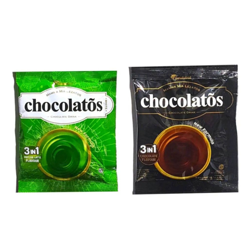 

Chocolatos Drink Matcha Latte 1 renceng isi 10 sachet