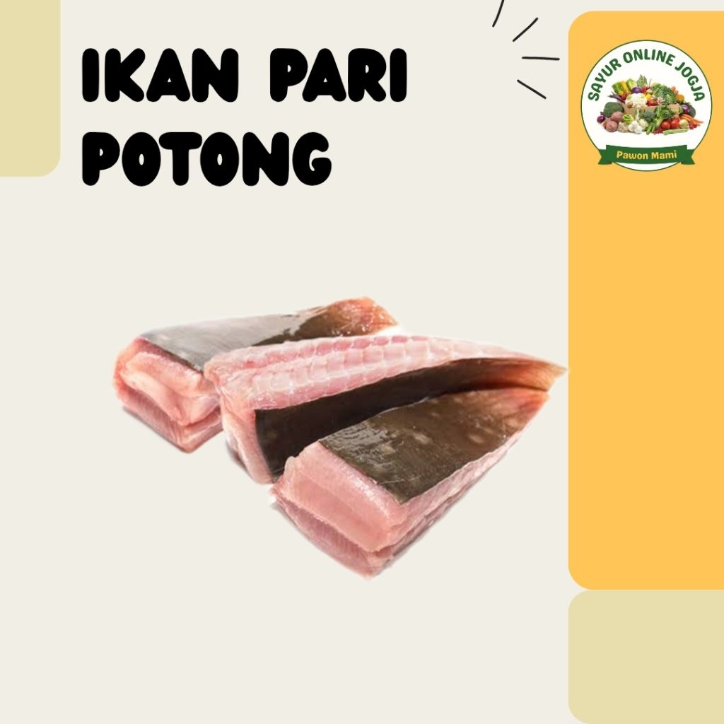 

Ikan pari potong frozen 1kg - PAWON MAMI SAYUR ONLINE JOGJA