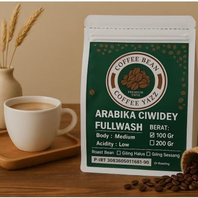 

Kopi Arabika Ciweday Proses Fullwash||100&200 Gram