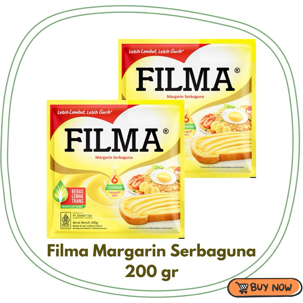 

Filma Margarin Mentega Serbaguna 200gr