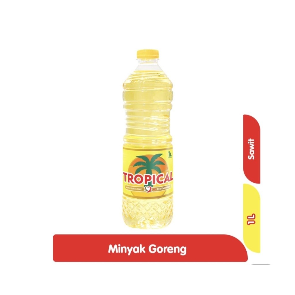 

minyak tropical 1 liter