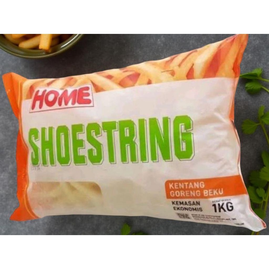 

KENTANG GORENG SHOESTRING / CRINKLE FRENCH FRIES HOME 1 KG - TASYA KITCHEN