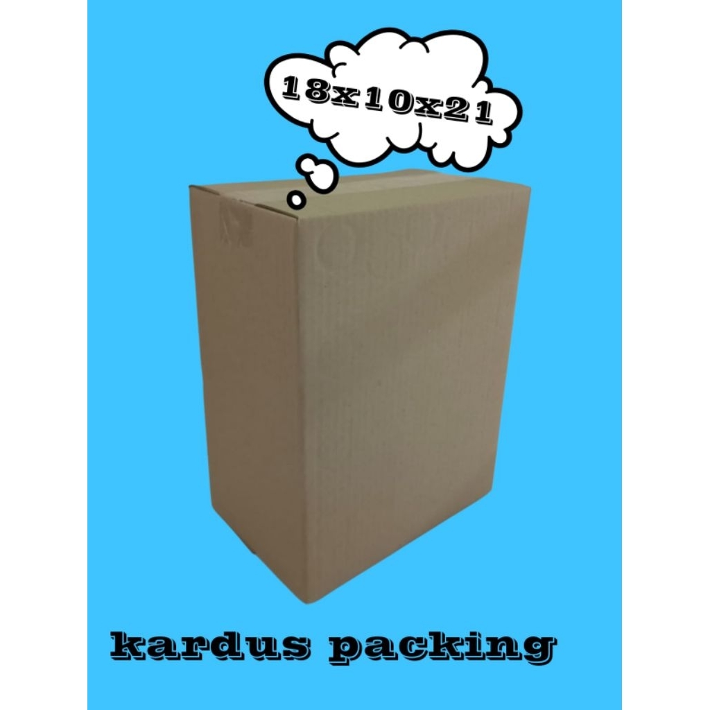 

kardus packing UK 18x10x21 kardus besar kardus kecil