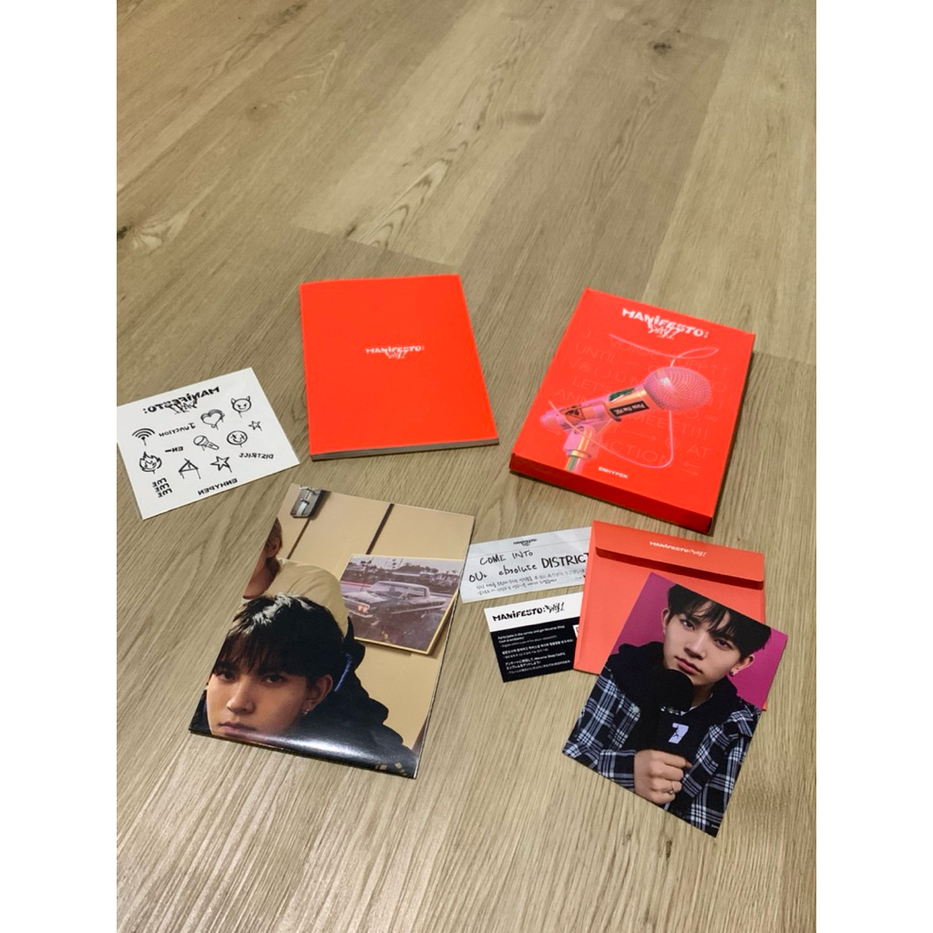 ENHYPEN ALBUM MANIFESTO DAY 1  JUNCTION