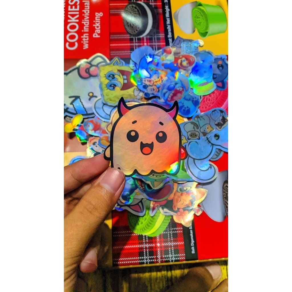 

Stiker Hologram