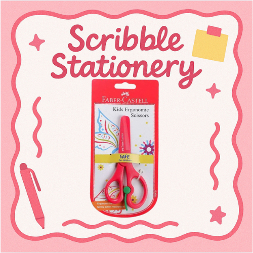 

Faber Castell Kids Ergonomic Scissors Gunting Anak