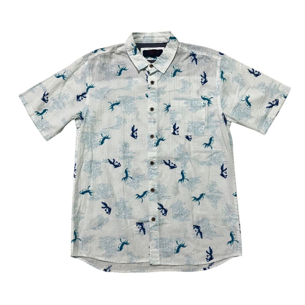 Kemeja thruxton koi sukajan japanese tradisionals