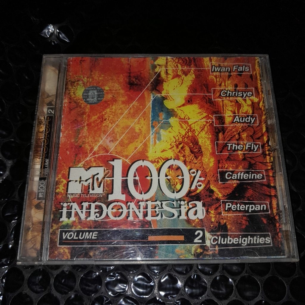 cd musik mtv 100% indonesia