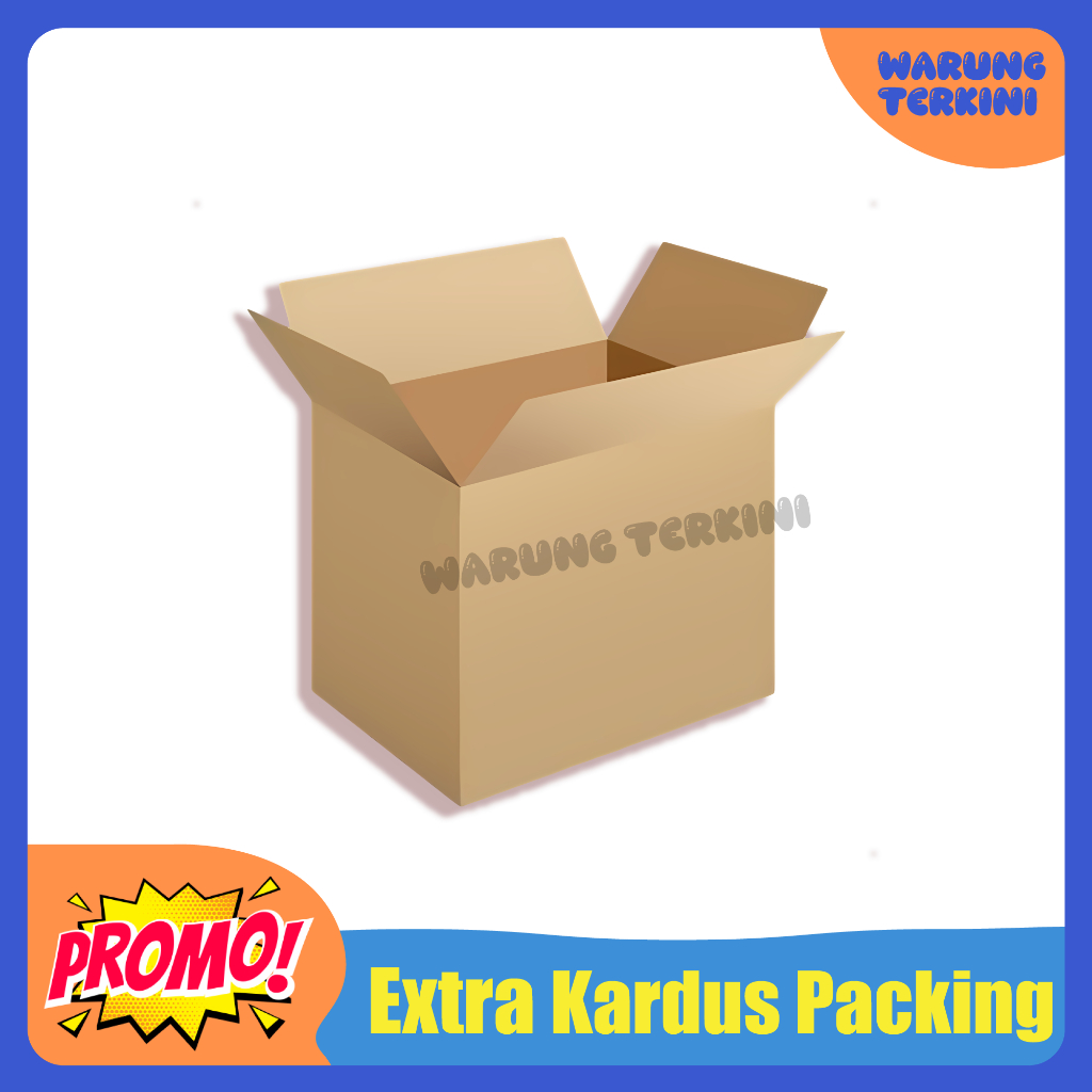 

Kardus Packing Tambahan | Extra Kardus Packing Lebih Aman