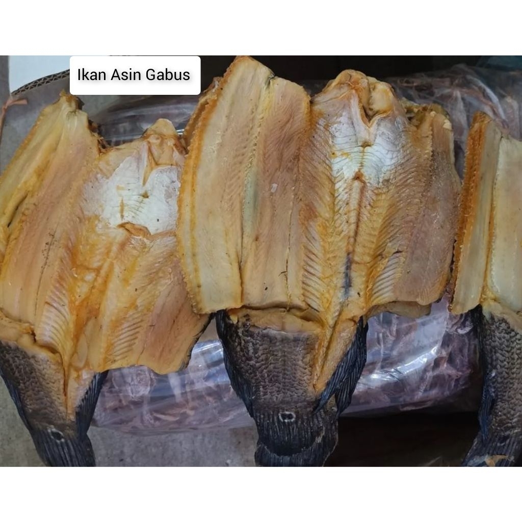 

Ikan Asin Gabus Pontianak / Ikan Asin Haruan / Ikan Asin Toman / Loi Pou / Lephu / Lai Phu / Ikan Asin Pontianak