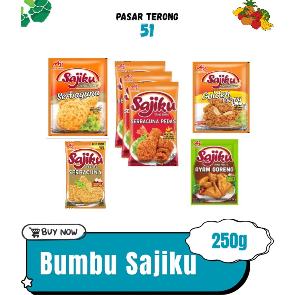 

Sajiku Tepung Bumbu 250g