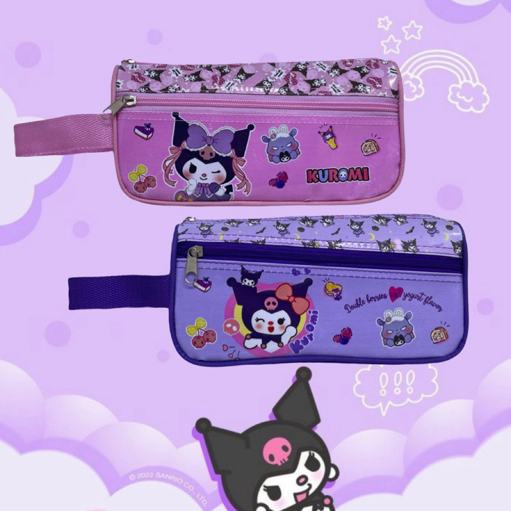 

tempat pensil anak perempuan dan laki laki kuromi hello kitty batman