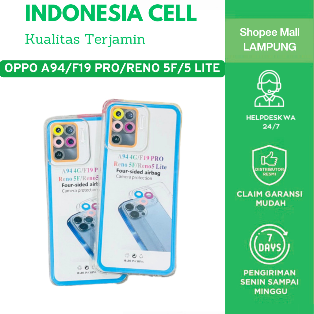 Case OPPO A94-F19 PRO-RENO 5F-5 LITE/Case Bening OPPO A94-F19 PRO-RENO 5F-5 LITE/Case Airbag RENO 5F