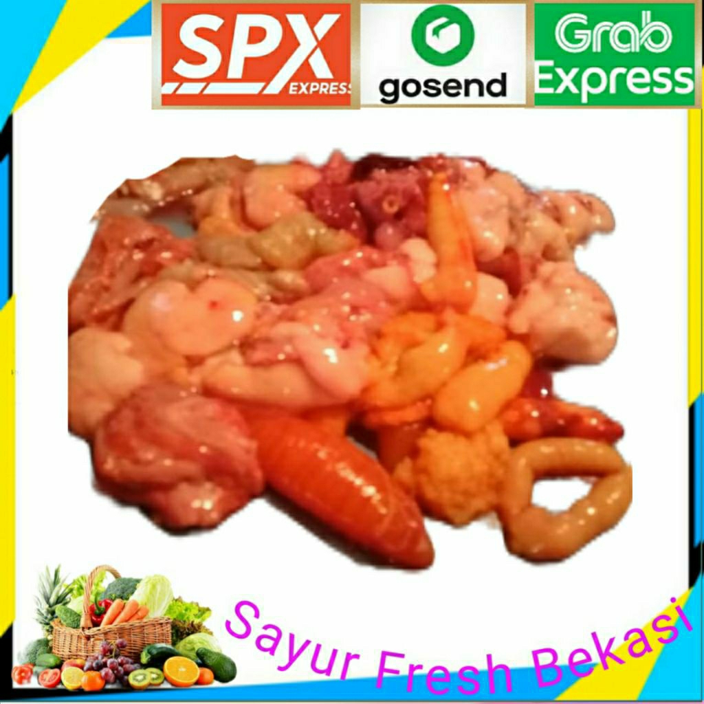 

Telor/Telur Ikan Mas Campur (1 bks).