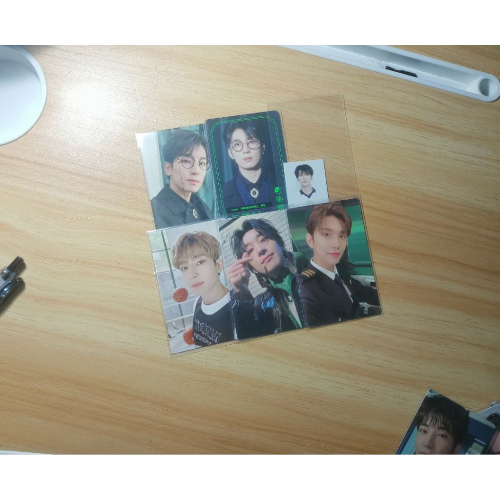 Memberkit Seventeen Joshua Pilot Wonwoo potter