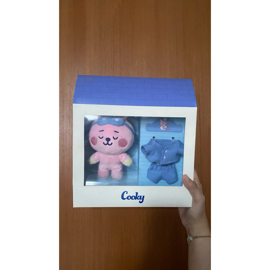 READY OFFICIAL BT21 Cooky A Dream Of Baby Pajama Doll set jungkook