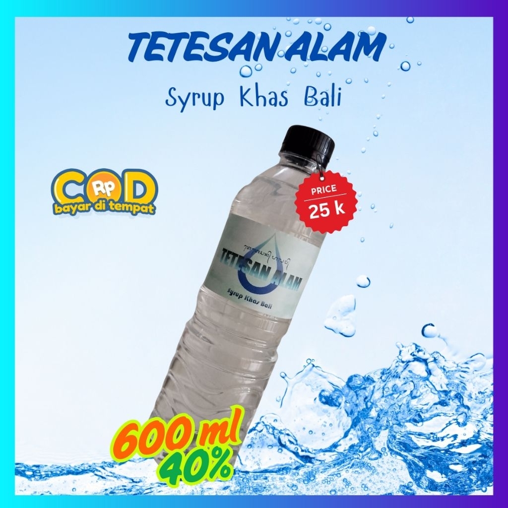 

Tetesan Alam Syrup Khas Bali 600ml