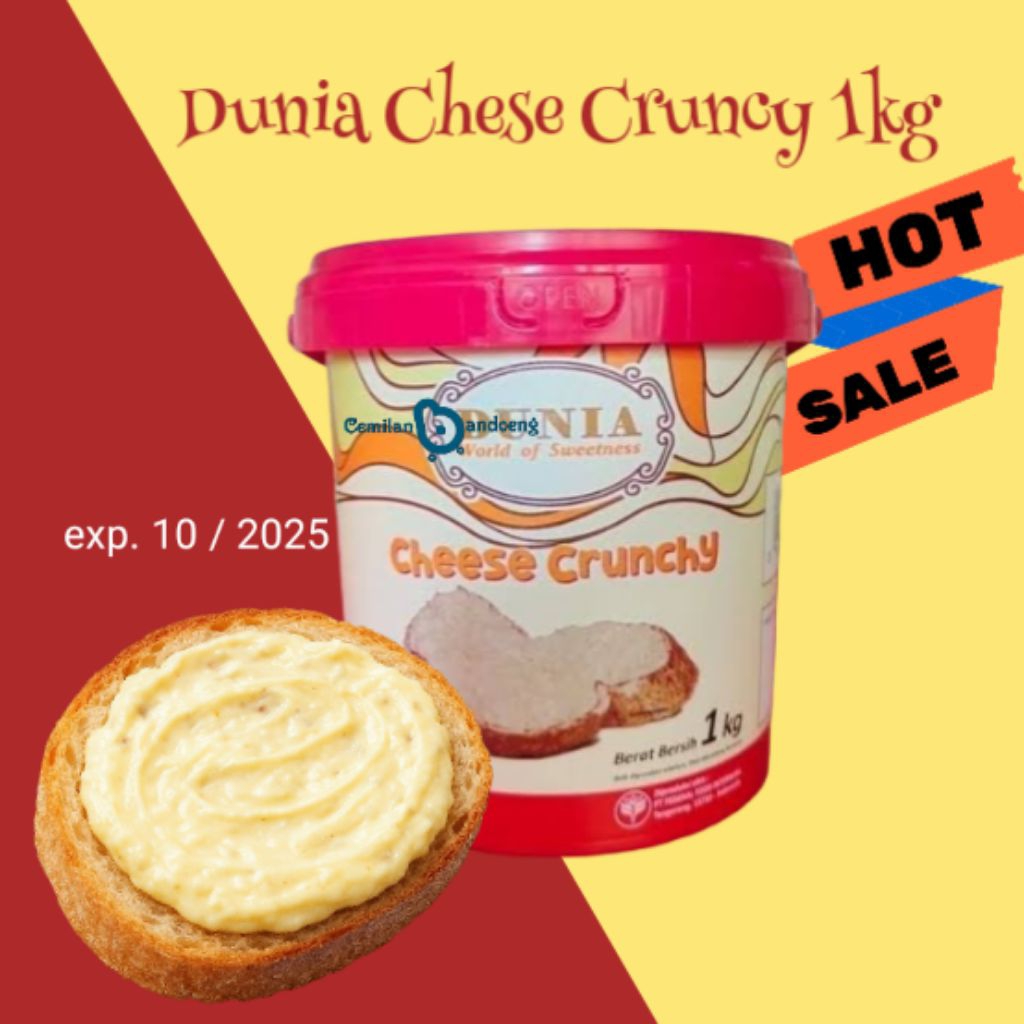

SELAI DUNIA CHESE CRUNCY EXP 10 / 2025 (SALE)