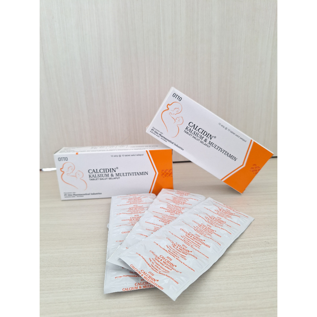 CALCIDIN TABLET// MULTIVITAMIN/KALSIUM IBU HAMIL