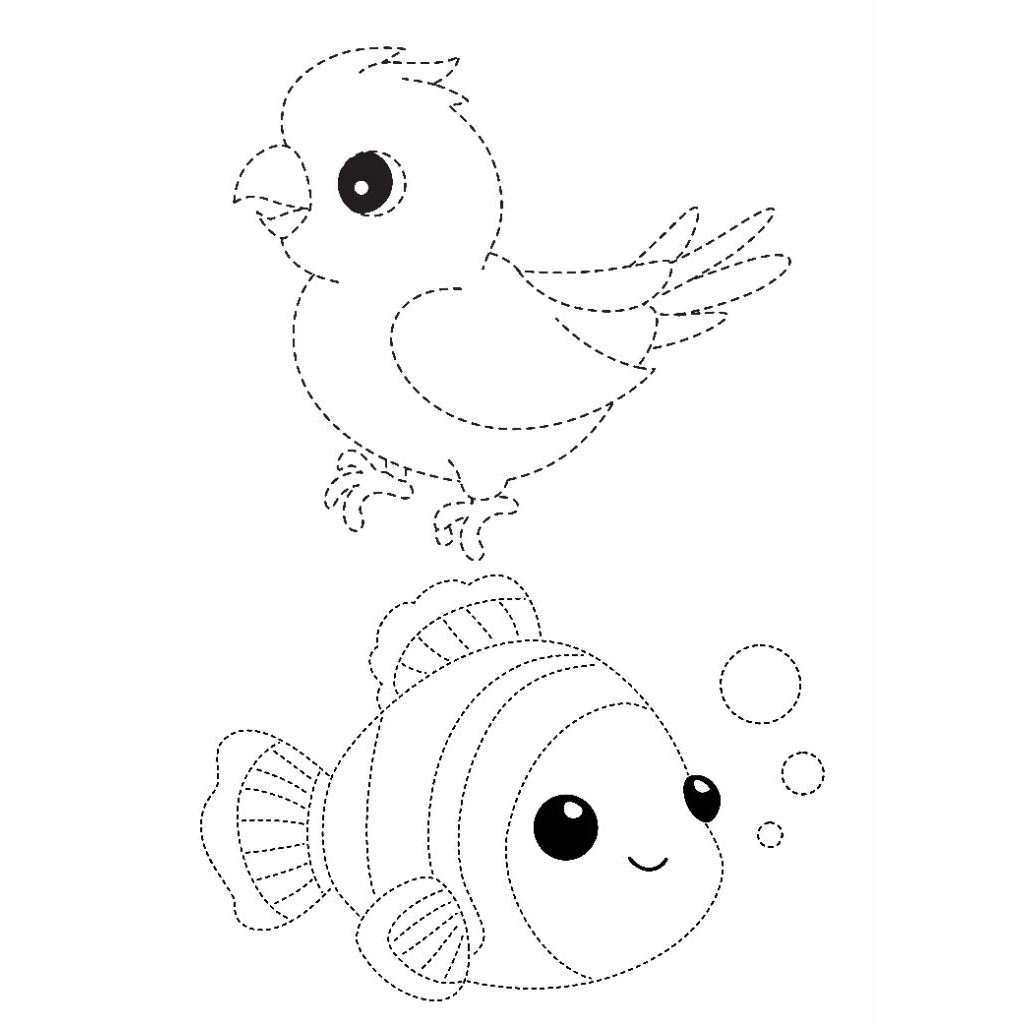 

Kertas Aktivitas Menggaris Anak TK/PAUD