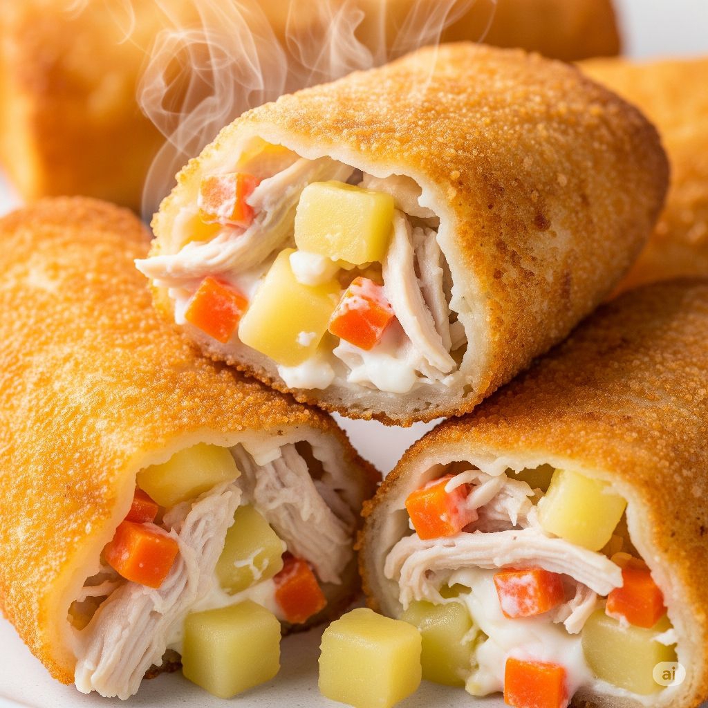 

Frozen Risol Ayam Sayur isi 5 pcs