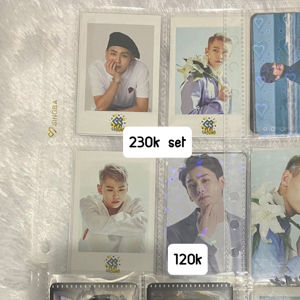 BTOB JUNG ILHOON PLAY GROUND 1 POLAROID TONY MOLY TONMOL PC PHOTOCARD