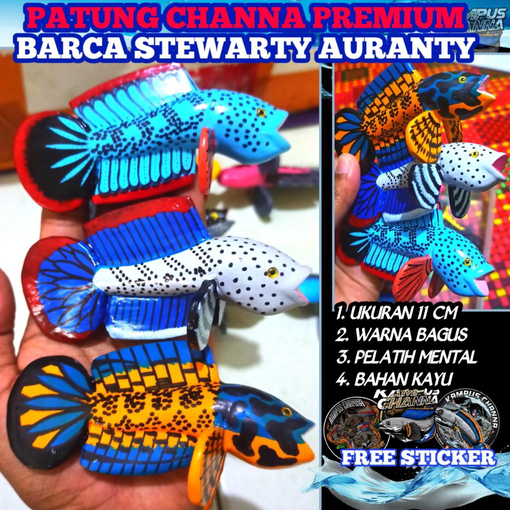 PATUNG CHANNA AURANTY STEWARTY BARCA