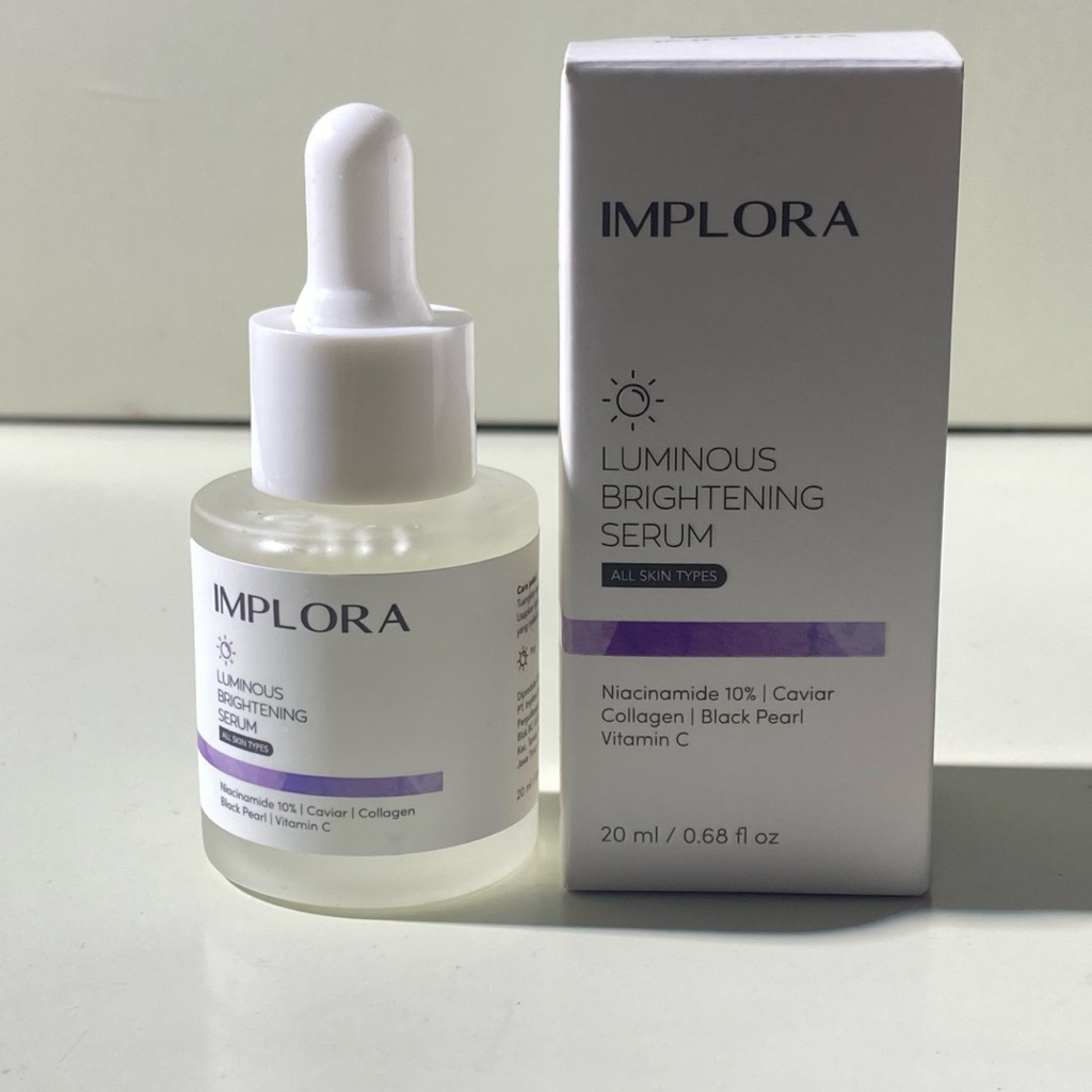[PRELOVED] Implora Luminous Brightening Serum