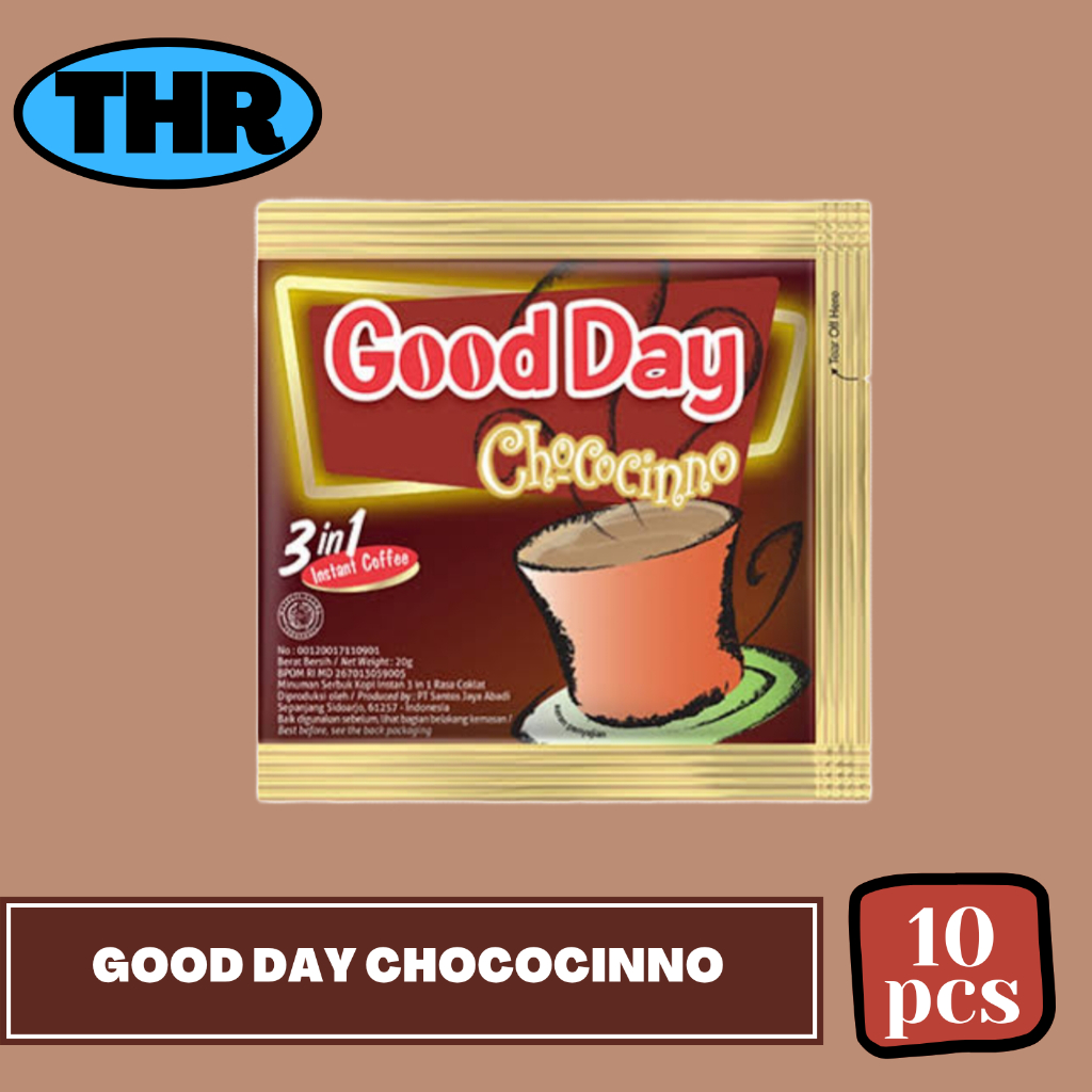 

Good Day Chococinno 1 Renceng isi 10pcs