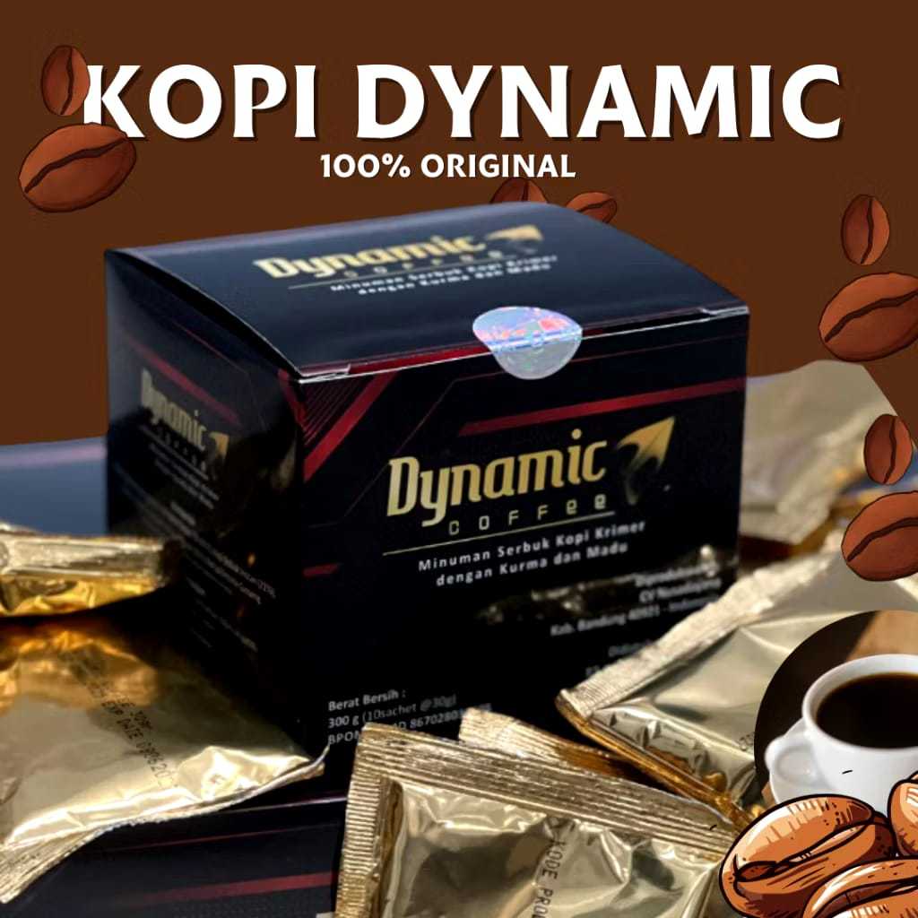 

Kopi Dynamic Asli 100% Original Dinamic 1 Box isi 10 Sachet