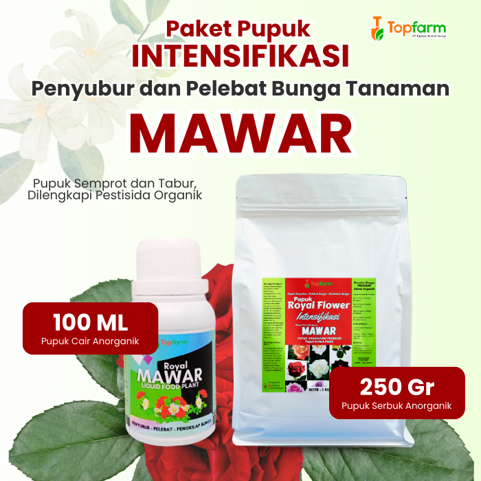 Paket Pupuk Hemat / Pupuk Khusus Bunga Mawar / Pupuk Khusus Akar Bunga Mawar / Pupuk Khusus Untuk Bu