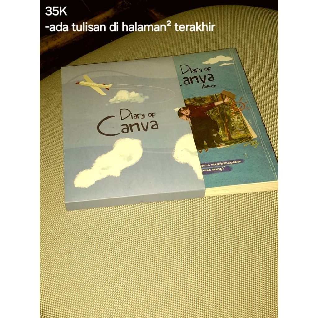 PRELOVED NOVEL ECCENDENTESIAST, DIARY OF CANVA, DIAMOND GANG THE MISSION