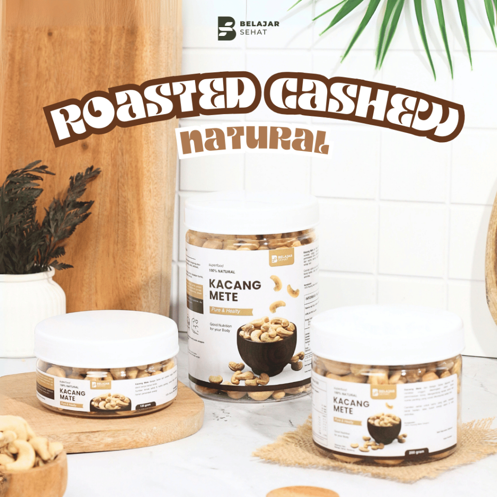

Kacang Mede Panggang Mede Oven Mete Panggang Roasted Cashew Tanpa Rasa