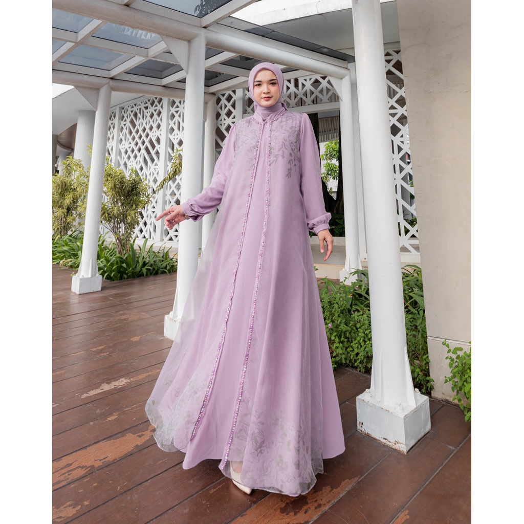 Shadira set series by Avrilia Hijab gamis dress