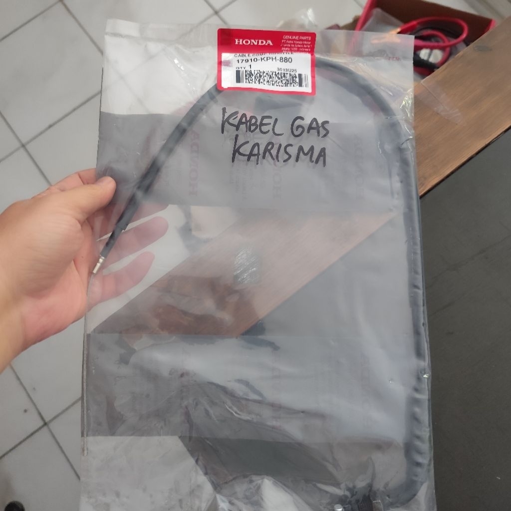 kabel gas karisma asli 17910KPH880